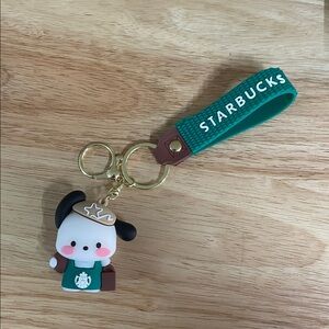 Pochacco Starbucks Barista Keychain